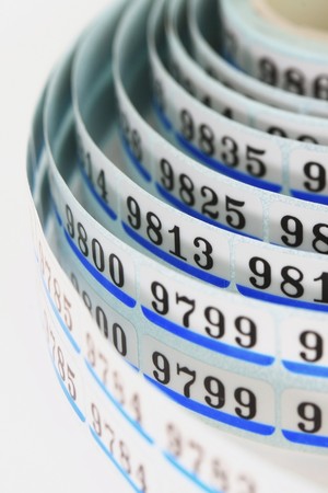 bar numbers in the near termの写真素材