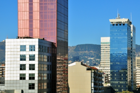Office buildings in Barcelonaの写真素材