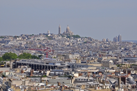 Panorama of Paris, Franceの写真素材