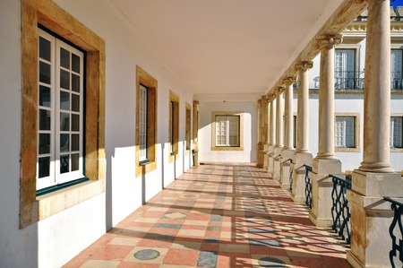 Patio in Coimbra university, Portugalのeditorial素材