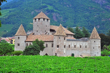 Bolzano castle, Italyのeditorial素材