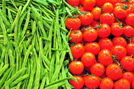 vegetables backgroundの写真素材