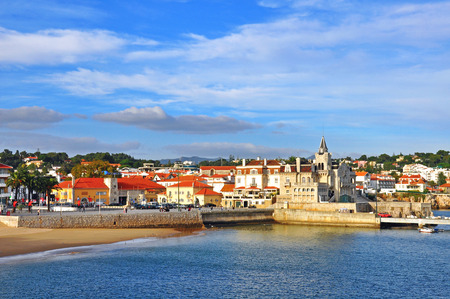 CASCAIS, PORTUGAL - NOVEMBER 15: View of Cascais hostorical centre, Portugal on November 15, 2012. Cascais is a coastal city located in Central Coast of Portugal.のeditorial素材