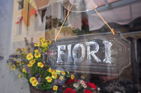 Italian flowers shopの写真素材