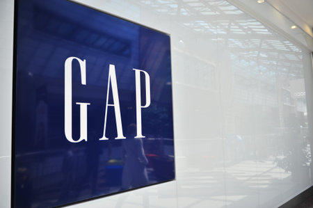BUDAPEST, HUNGARY - MAY 16: Logotype of Gap in Budapest on May 16, 2016. Gap is an american world...