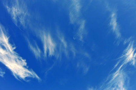 Blue sky background