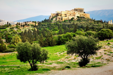 Athens old town, Greeceの写真素材