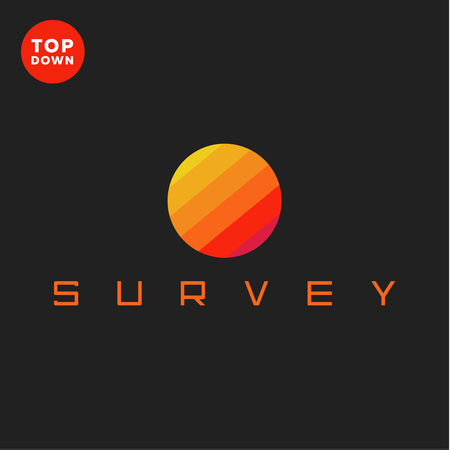 Illustration red yellow planet similar to the sun in vector into flat style on a dark background.の写真素材