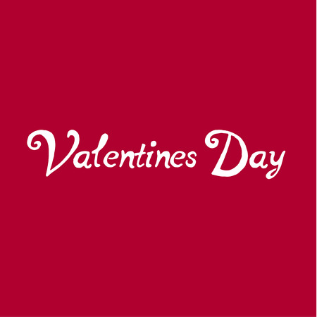 Valentines day vintage lettering background text artのイラスト素材