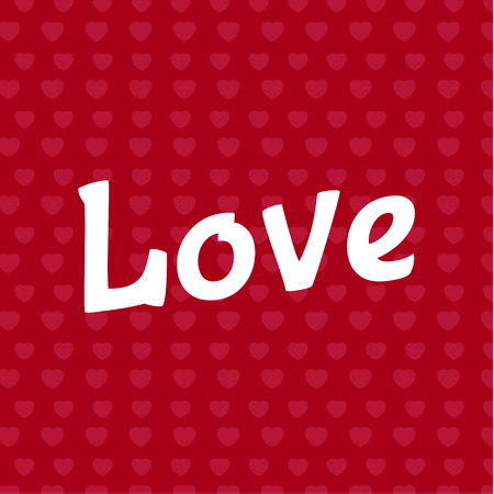 Love lettering text inscription Vector Illustration Abstract artのイラスト素材