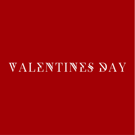 Valentines Day modern background text logos artのイラスト素材