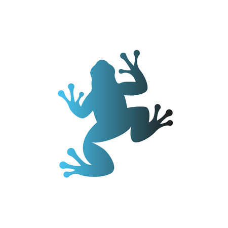 Creative design of a  toad vector illustration trendy.のイラスト素材