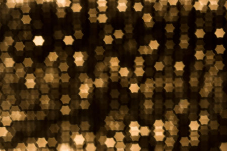 beauty blur yellow stars background