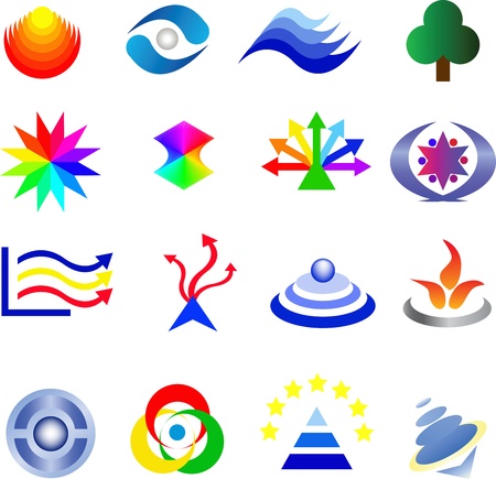 abstract elements for designのイラスト素材