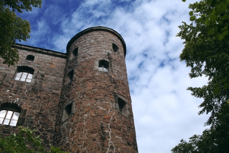 Vyborg Castle dating from the 13th centuryのeditorial素材