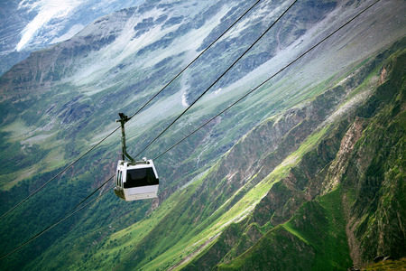 beauty mountain in North Caucasusの写真素材