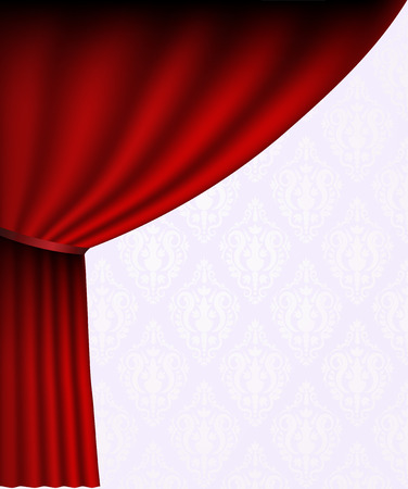 vector Curtainのイラスト素材