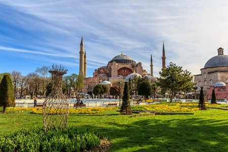 Hagia Sophia monument Istanbul, Holy wisdomのeditorial素材