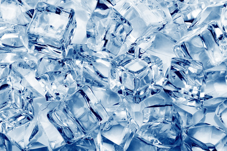 Ice cubes close-up background Ice cubes close-up background