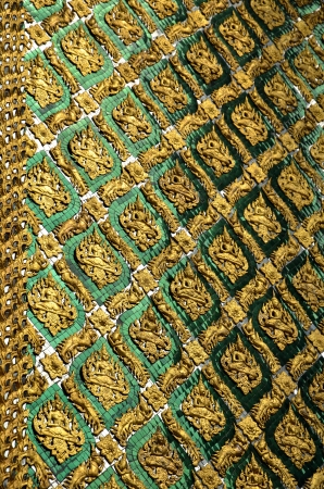 texture of Wat Phra Kaew Thailand Bangkokの写真素材