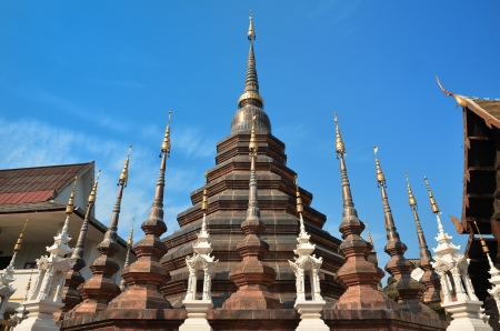 Chiang Mai Wat Pan Toa Temple Thailandの写真素材