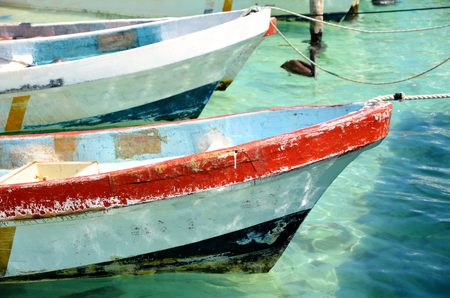 Fisherman boat mexicoの写真素材