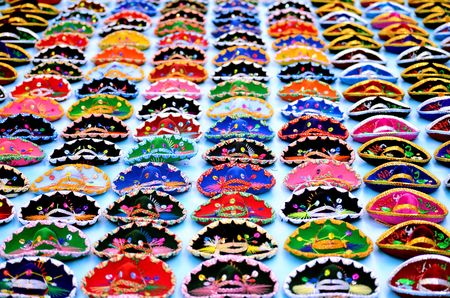 collect of sombreroの写真素材