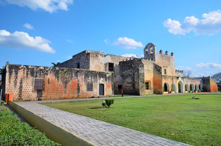 Convent in Valladolid, Mexicoの写真素材