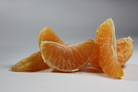 Tangerine in Piecesの写真素材