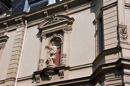 Cityscapes Details / German architecture is characterized by a great deal of regional diversity, due to the centuries-long division of German territory into principalities, kingdoms and other dominions.の写真素材