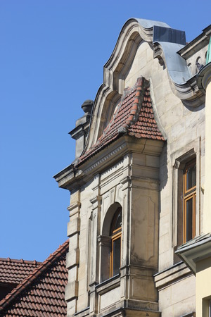 Cityscapes Details Bamberg / Germany architecture is characterized by a great deal of regional diversity, due to the centuries-long division of German territory into principalities and kingdomsの写真素材
