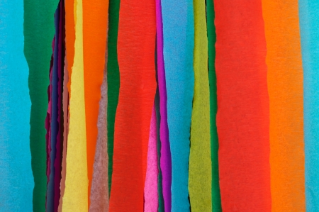Background made ââof many colored paperの写真素材