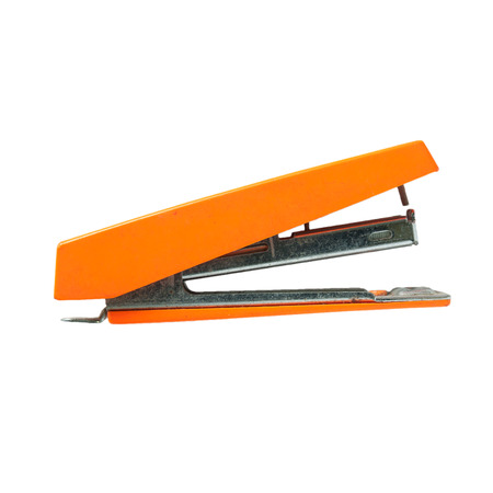 Stapler commonly used in offices and educationの写真素材