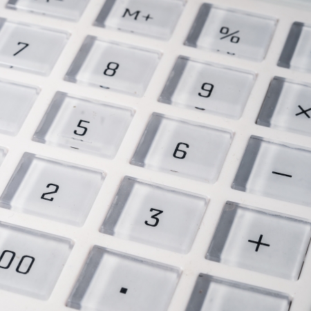Calculator modern style designed for a new eraの写真素材