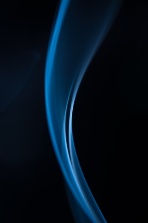 Abstract smoke on black backgroundの写真素材