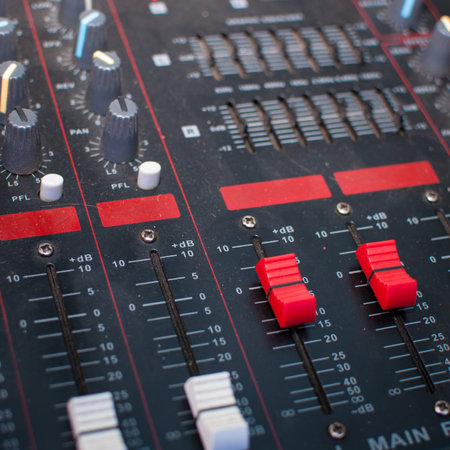 Sound mixer useful for various music and sound themes