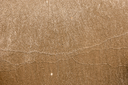 Sandy beach for background, Top viewの写真素材