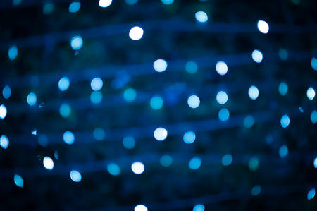Bokeh light of the LED lamp in the night, Color effectの写真素材