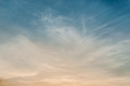 A lot of cloud on blue skyの写真素材