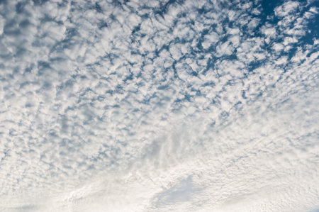 A lot of cloud on blue sky