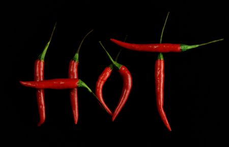 hot chilliesの写真素材