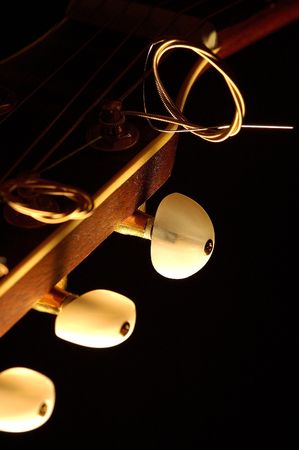 guitar headの写真素材