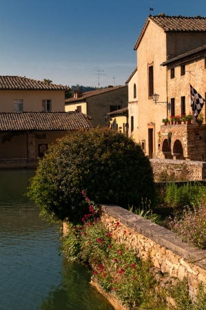 bagno vignoniの写真素材