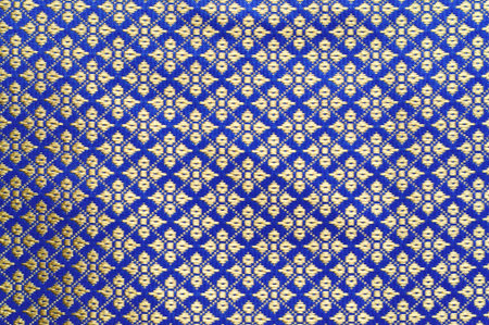 A collection of Thai silk cloths 