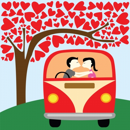 Love is all aroundのイラスト素材