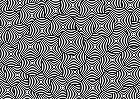 Circle patternのイラスト素材