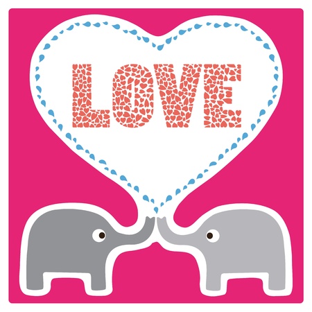 Love Card8のイラスト素材