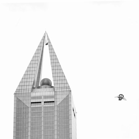 Building in Shanghai of China のeditorial素材