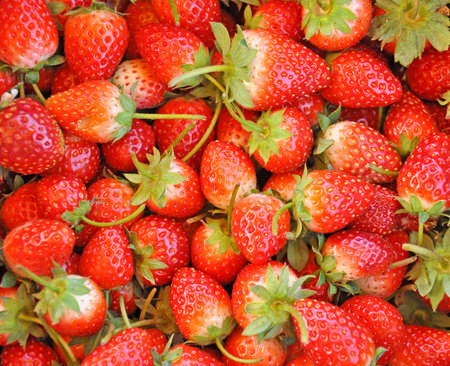 Strawberries from the garden 