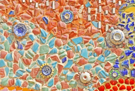 Colorful wall backgroundの写真素材